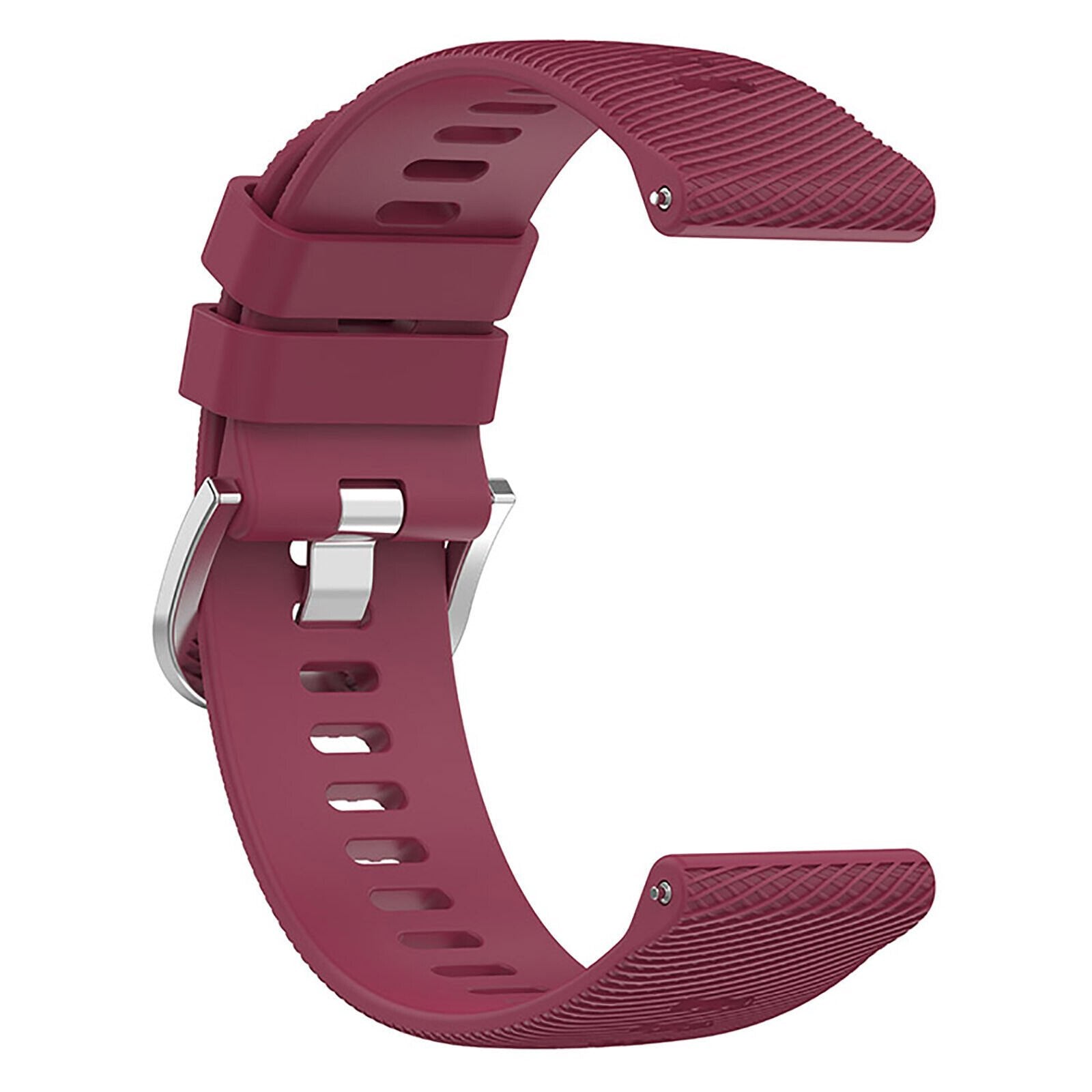 Coros Pace Pro Silicone Strap (Wine Red)