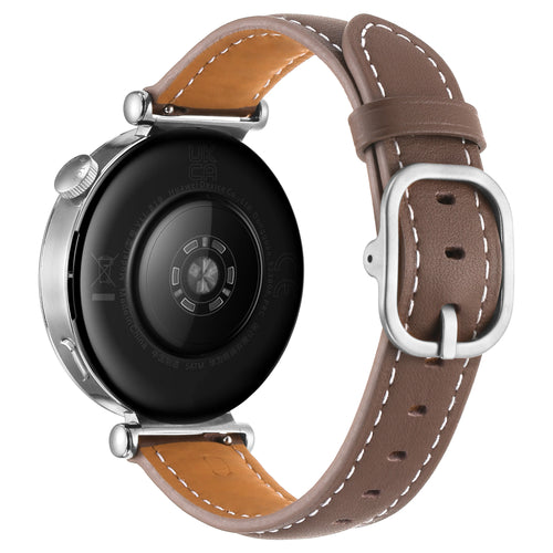 Huawei Watch 5 - 42mm Square Leather Strap (Brown)