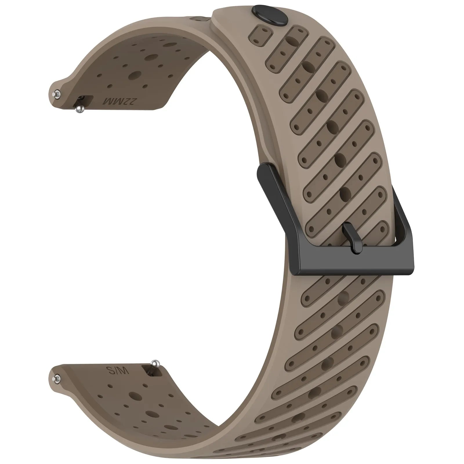 Gard Pro Ultra 2+ Striped Silicone Strap (Brown)