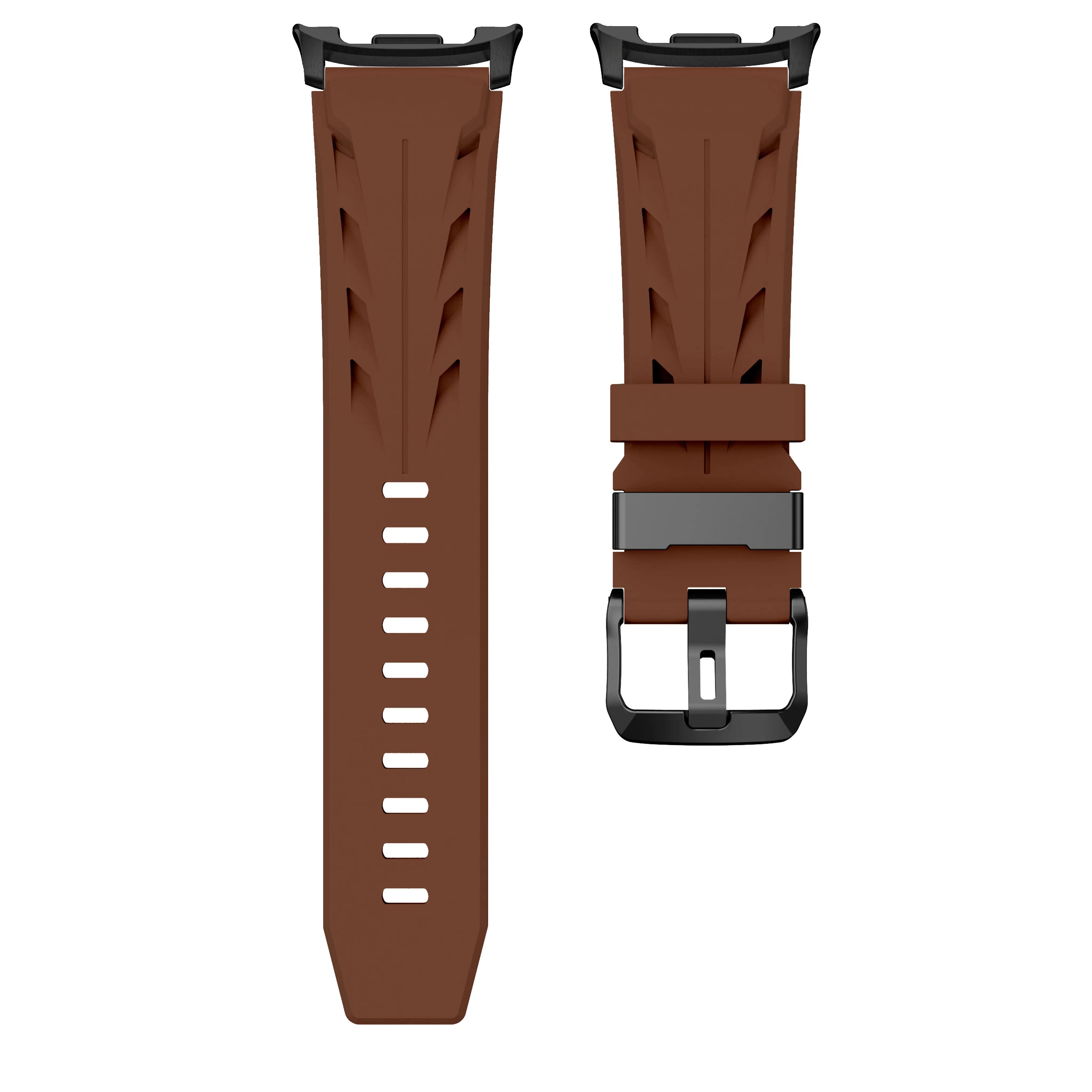 Samsung Galaxy Watch 8 - 40mm Race Silicone Strap (Brown)
