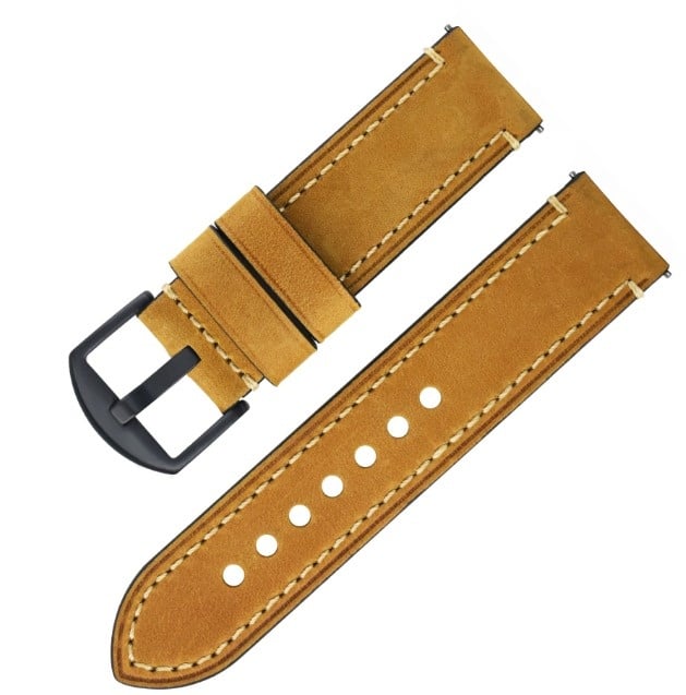 Watch GT 5 - 41mm Genuine Leather Strap (Brown)