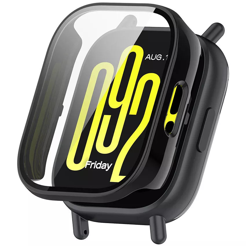 Redmi Watch 5 Active Hard Case with Glass (Black)