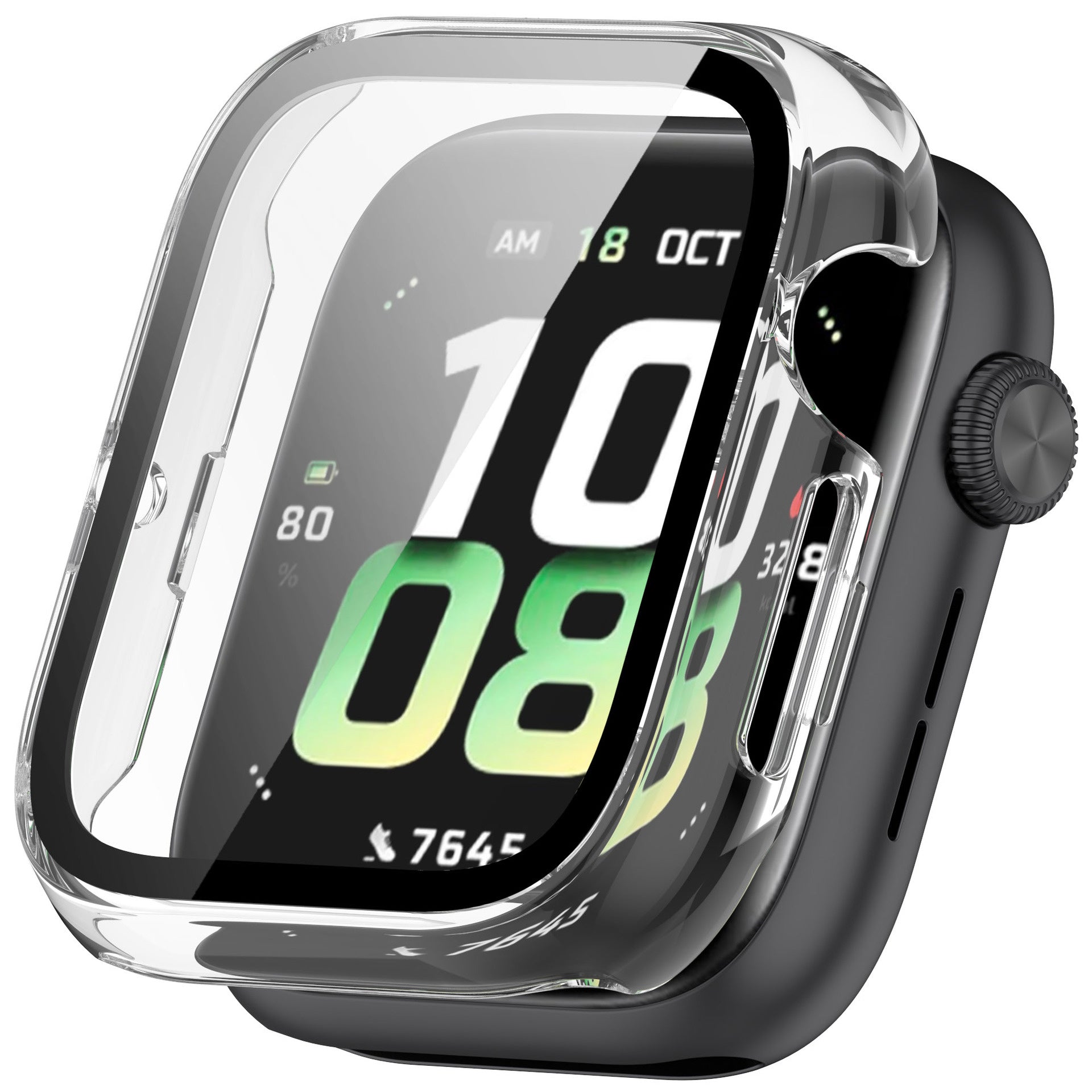 Honor Watch 5 PC Case with Glass (Transparent)