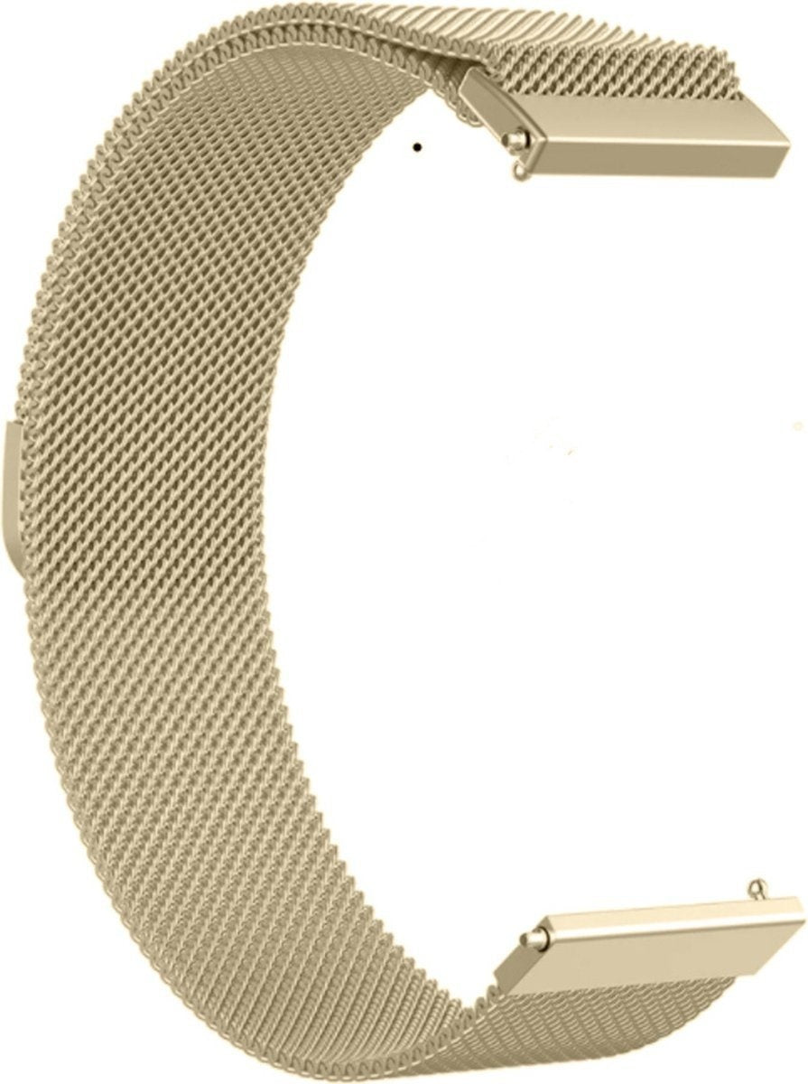 Watch Strap 20mm Milanese - Quick Release (Champagne)