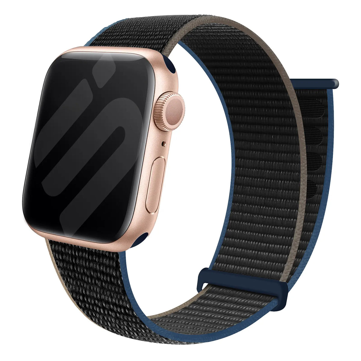 Apple Watch Nylon Loop Strap (Charcoal)