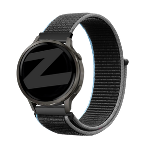 Bandz Garmin Forerunner 265 Nylon Loop Strap (Charcoal)