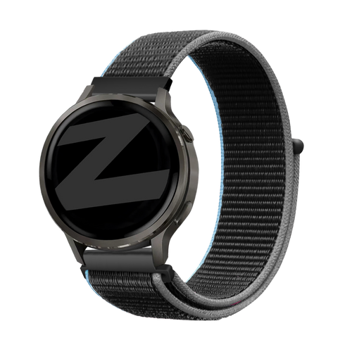 Bandz Garmin Venu 4 - 45mm Nylon Loop Strap (Charcoal)