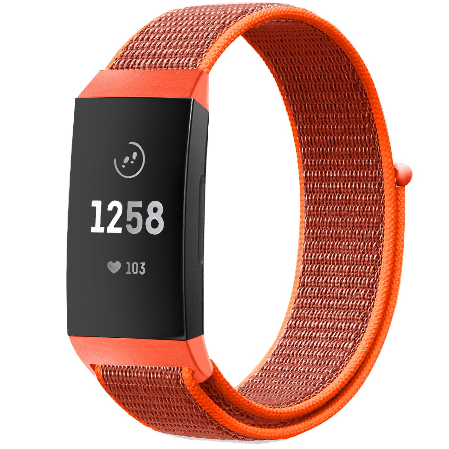 charge-3-4-nylon-band-oranje