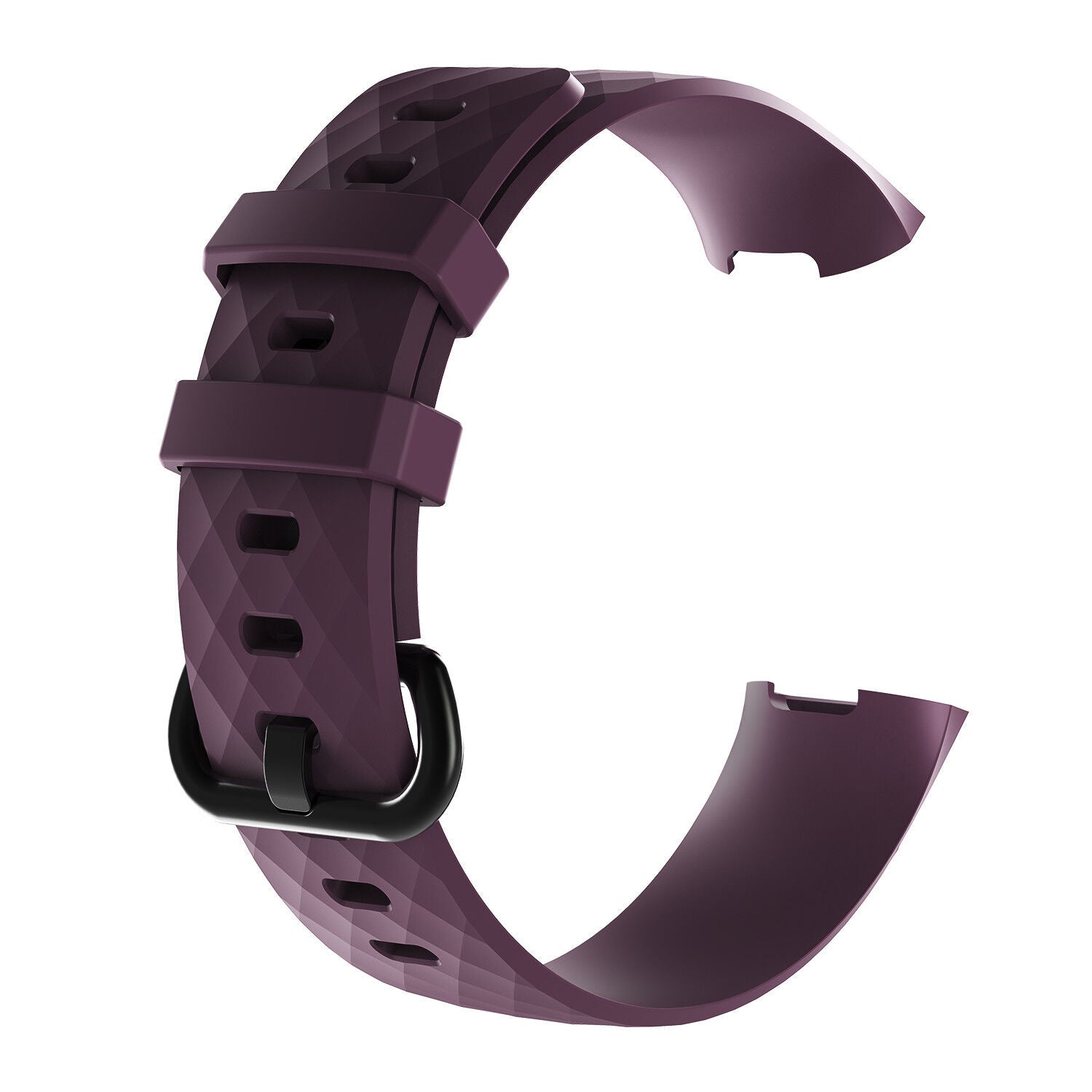 Fitbit Charge 4 Silicone Strap (Purple)