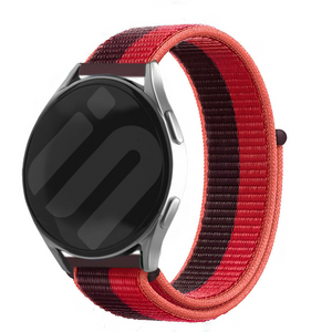 Withings ScanWatch Nova Nylon Strap (Cherry Magenta)
