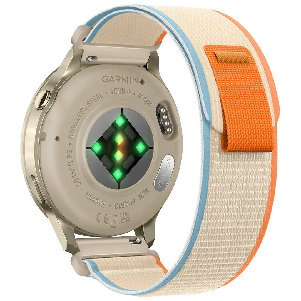 Garmin Vivomove Trend Trail Nylon Strap (Creme)