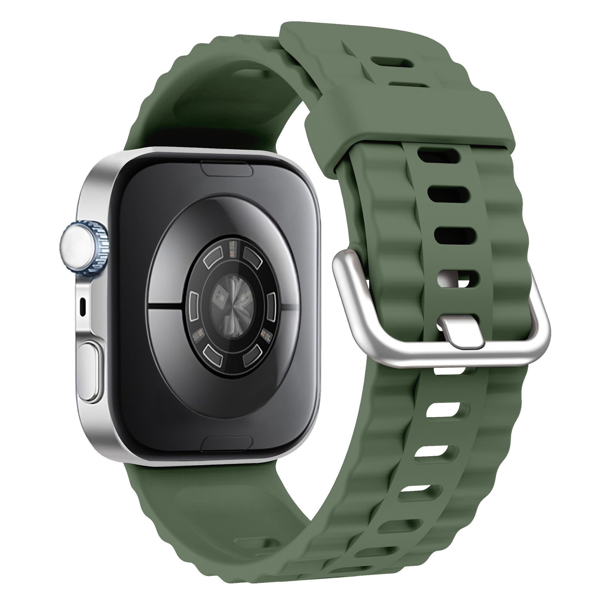 Huawei Watch Fit 3 Silicone Classic Strap (Dark Green)