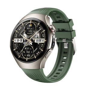 Huawei Watch 5 - 46mm Silicone Strap 'Perfect Fit' (Dark Green)