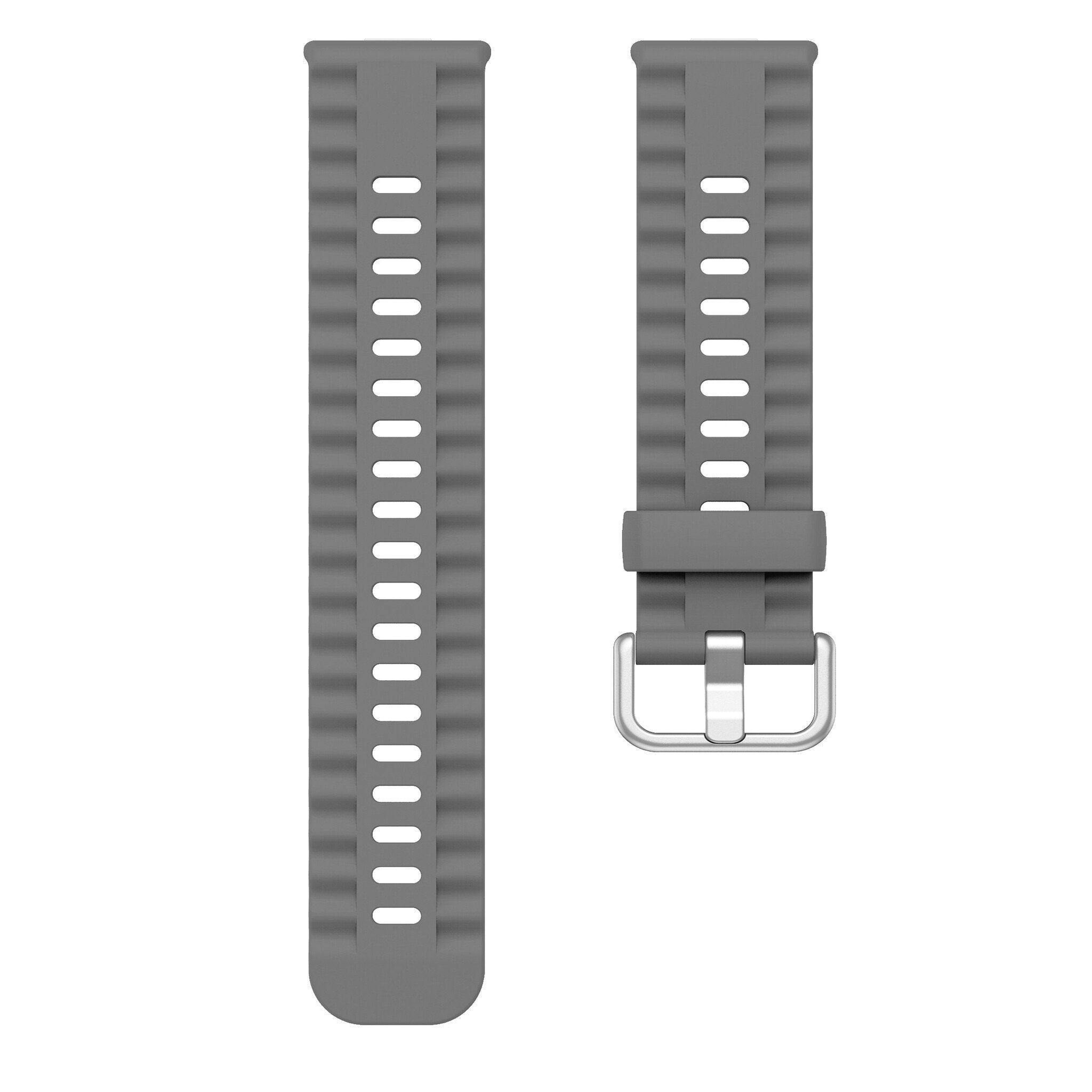 Huawei Watch Fit 4 Pro Silicone Classic Strap (Dark Grey)