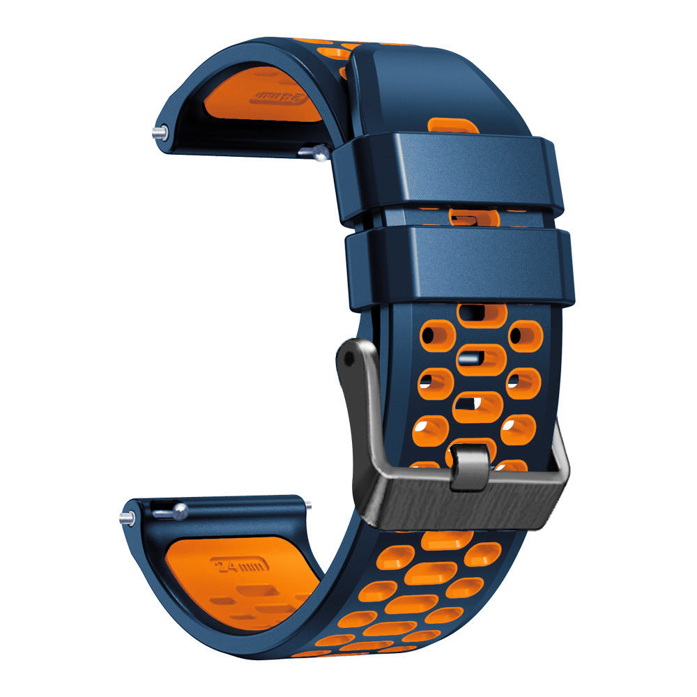 TicWatch Pro 5 Enduro Sport Buckle Strap (Blue/Orange)