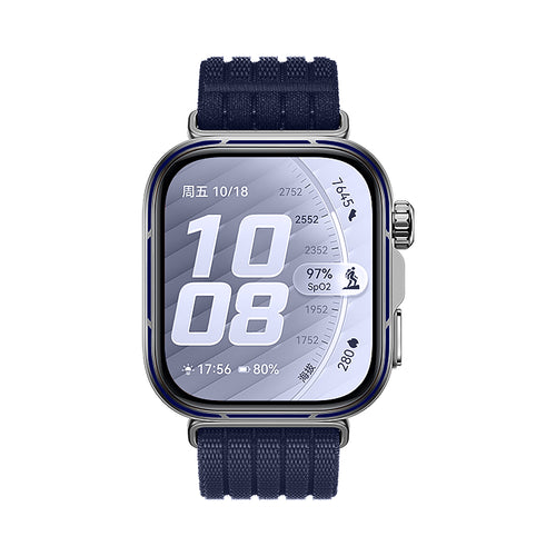 Huawei Watch Fit 3 Ultra Thin Nylon Strap (Dark Blue)