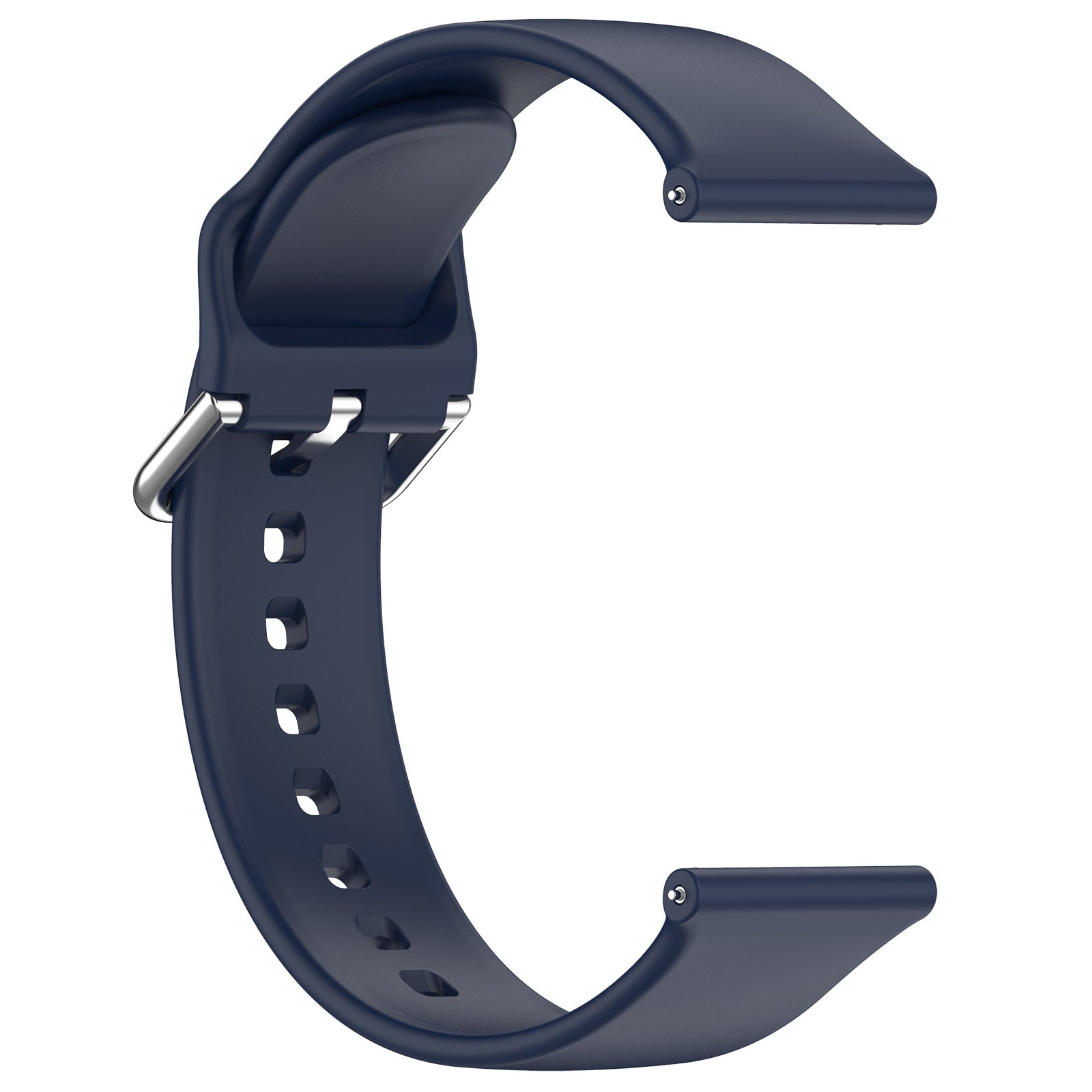 TicWatch Pro 5 Enduro Silicone Buckle Strap (Dark Blue)