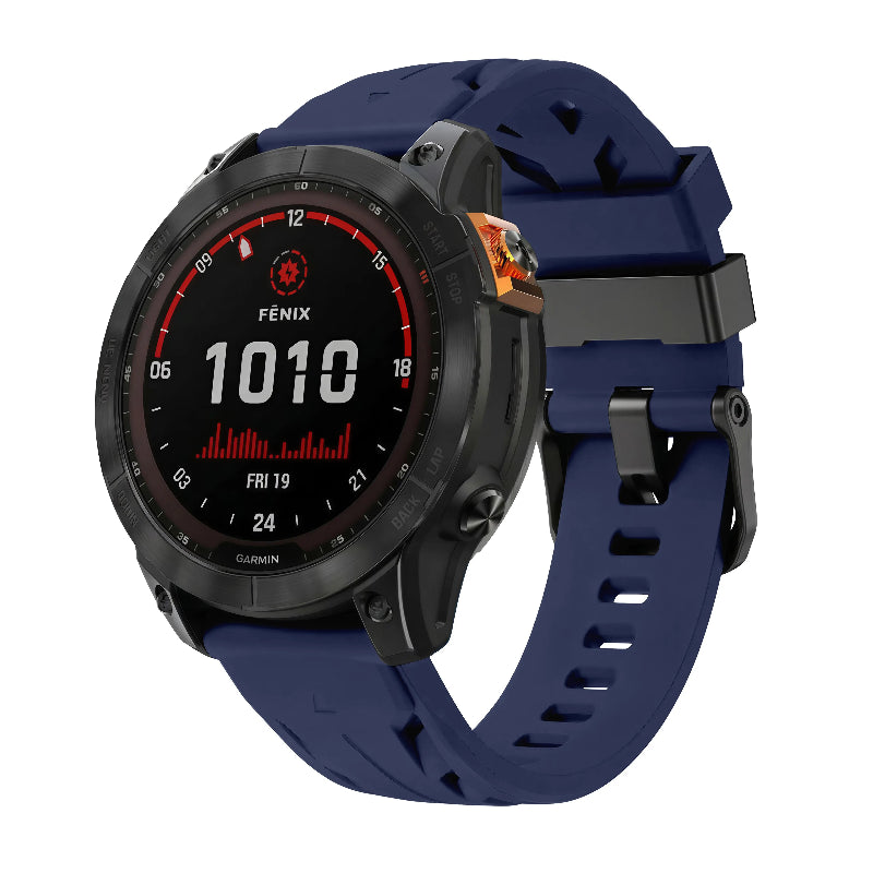 Garmin Epix Pro (Gen 2) 51mm Race Silicone Strap (Dark Blue)