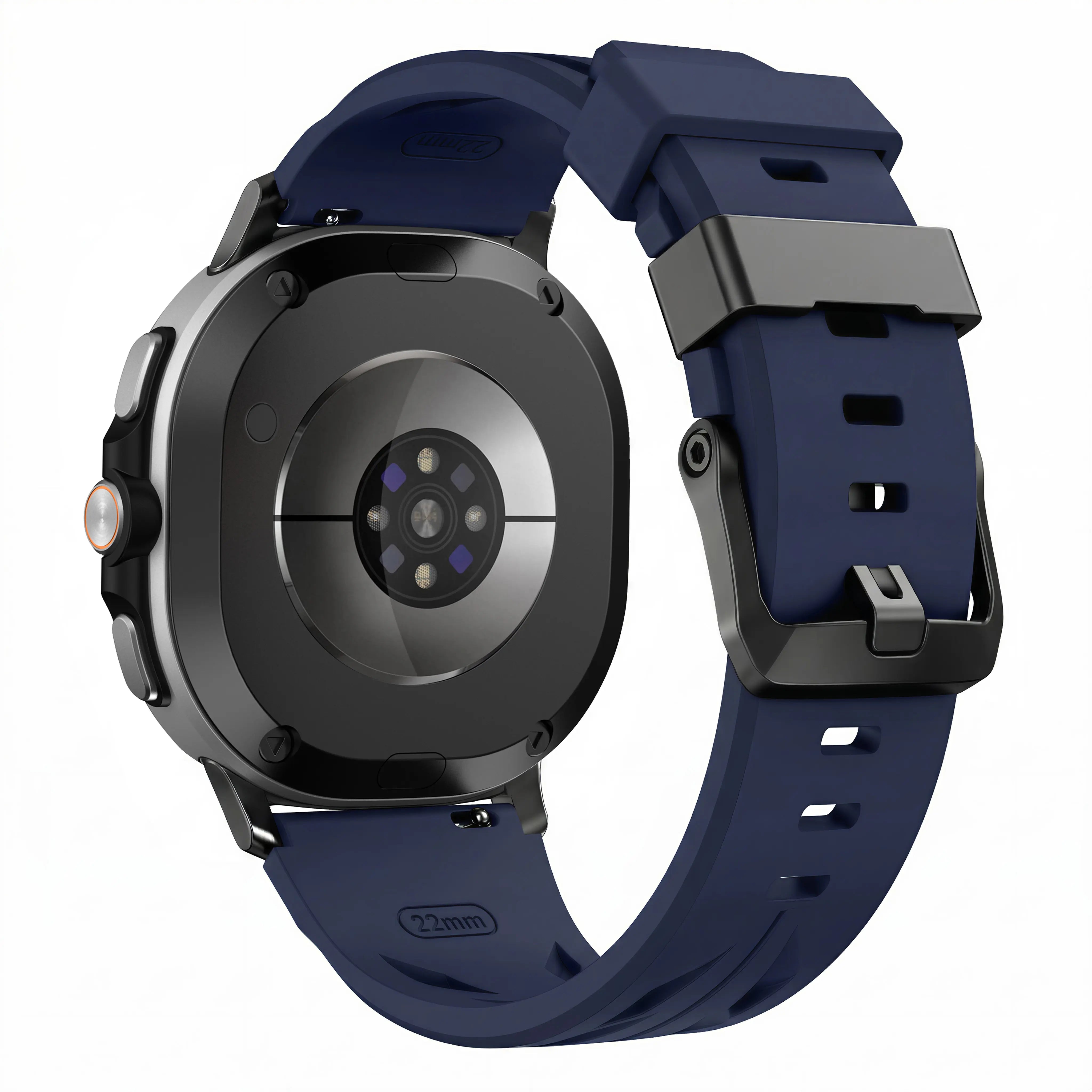 Samsung Galaxy Watch 8 - 40mm Race Silicone Strap (Dark Blue)