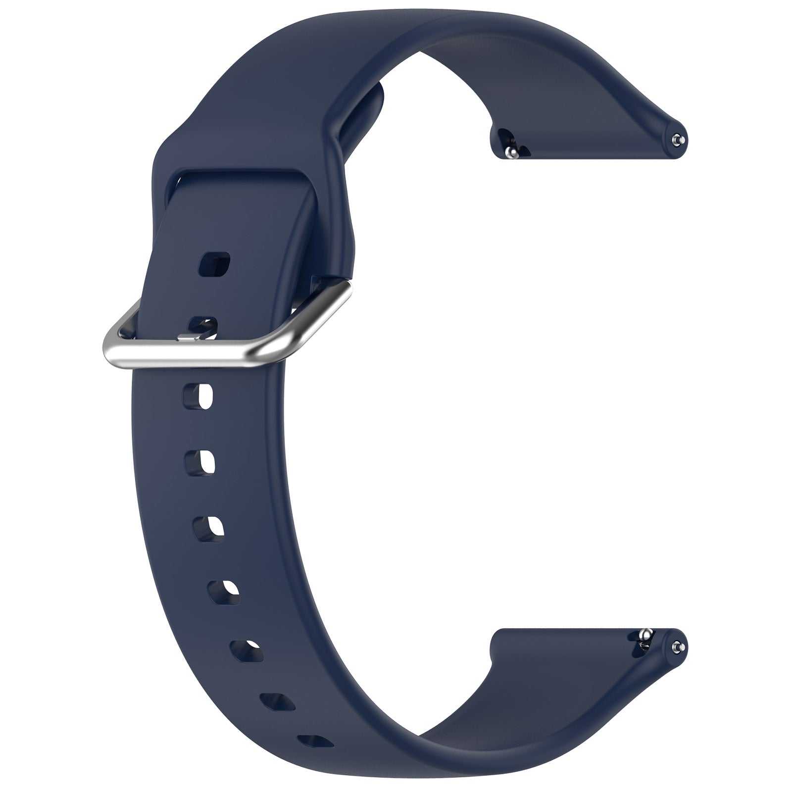 TicWatch Pro 5 Enduro Silicone Buckle Strap (Dark Blue)