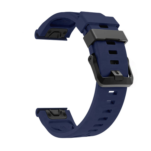 Garmin Epix Pro (Gen 2) 51mm Race Silicone Strap (Dark Blue)