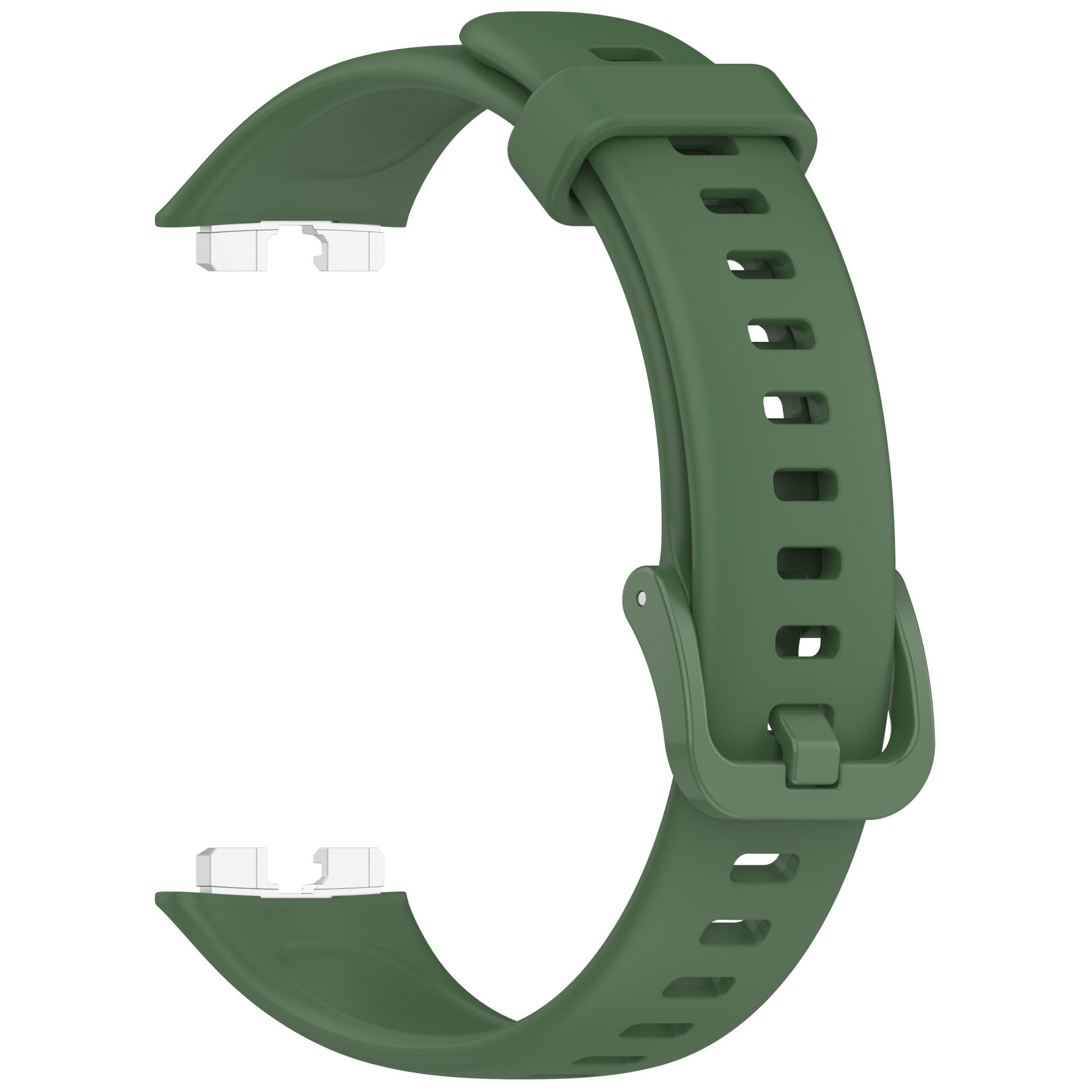 Huawei Band 10 Silicone Classic Strap (Dark Green)