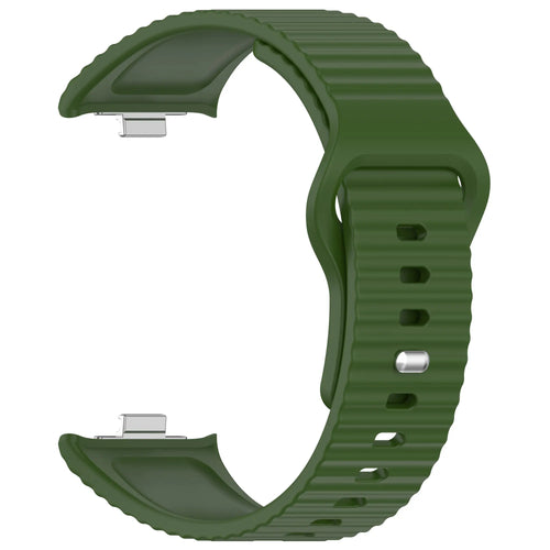 Redmi Watch 4 Silicone Classic Strap (Dark Green)