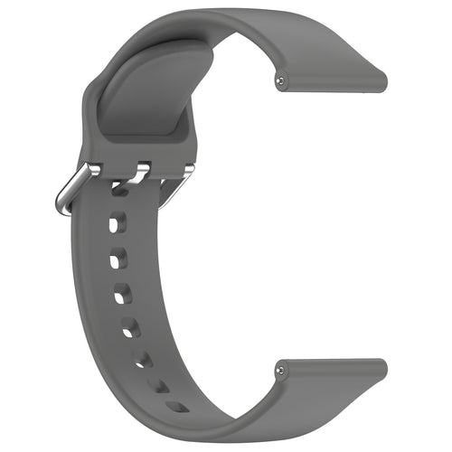 Coros Nomad Silicone Buckle Strap (Dark Grey)