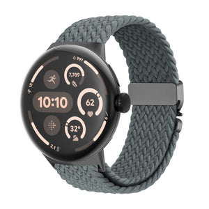 Google Pixel Watch 3 - 45mm Braided Strap with P-Buckle (Grey)