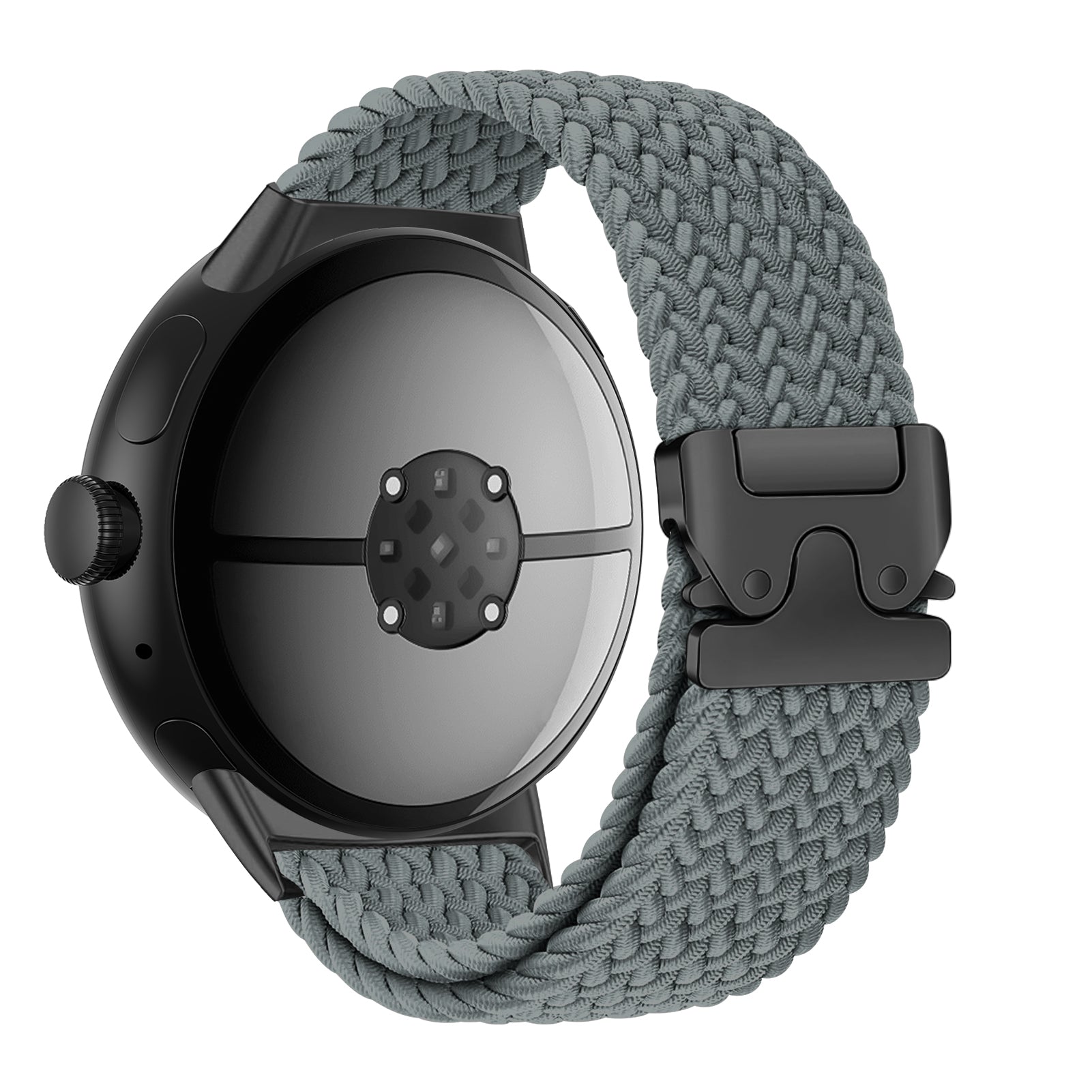 Google Pixel Watch 4 - 45mm Braided Strap with P-Buckle (Grey)