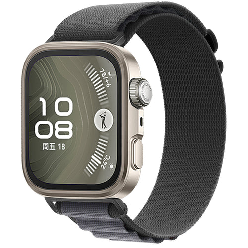 Huawei Watch Fit 4 Pro Alpine Nylon Strap (Dark Grey)