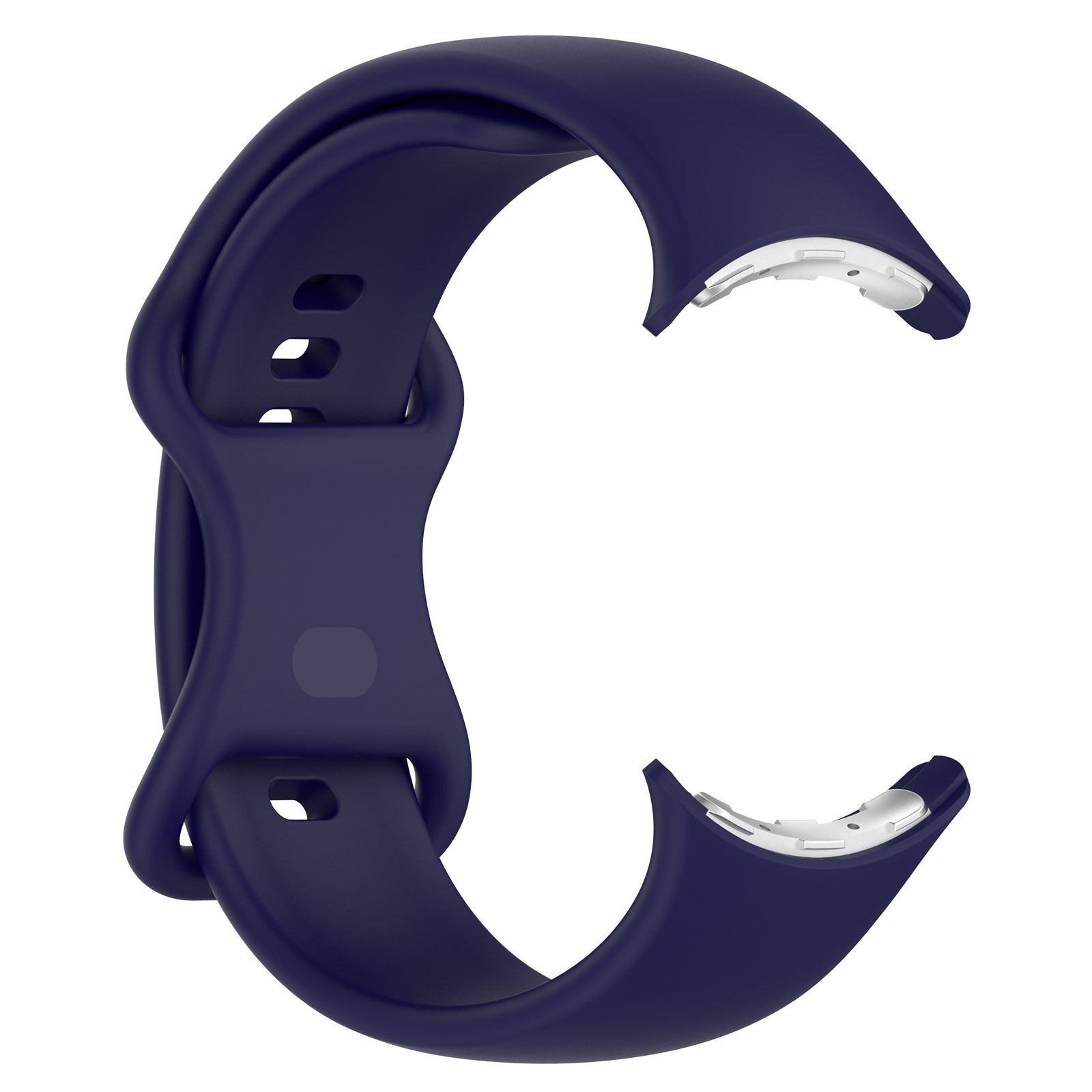 Google Pixel Watch 3 - 45mm Classic Silicone Bracelet (Dark Blue)