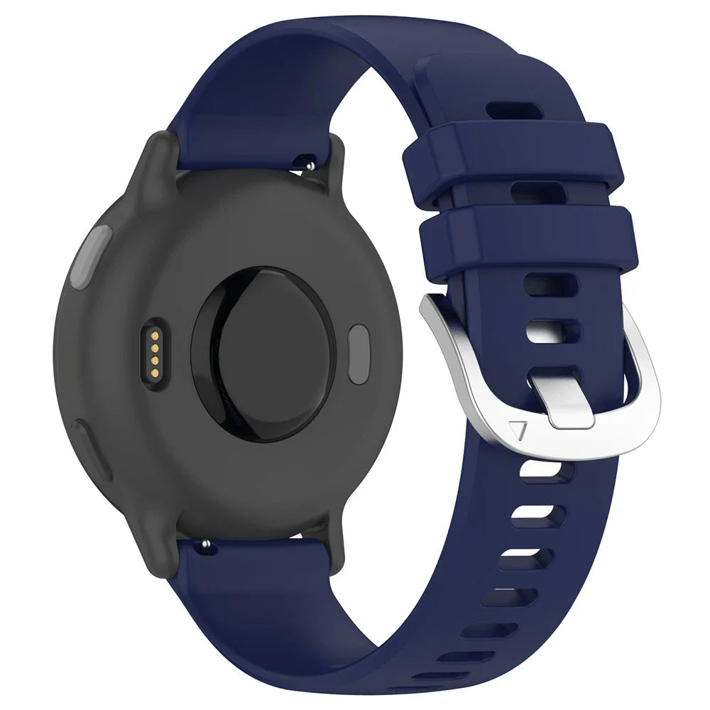 Garmin Forerunner 570 - 42mm Classic Silicone Strap (Dark Blue)
