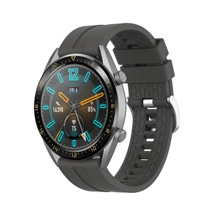 Huawei Watch GT 4 - 46mm Extreme Silicone Strap (Dark Grey)