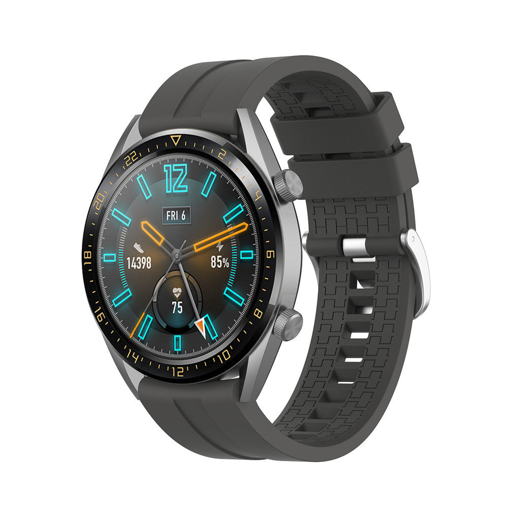 Huawei Watch GT 5 - 46mm Extreme Silicone Strap (Dark Gray)