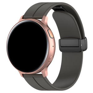 Coros Apex 2 D-Buckle Silicone Strap (Dark Grey)