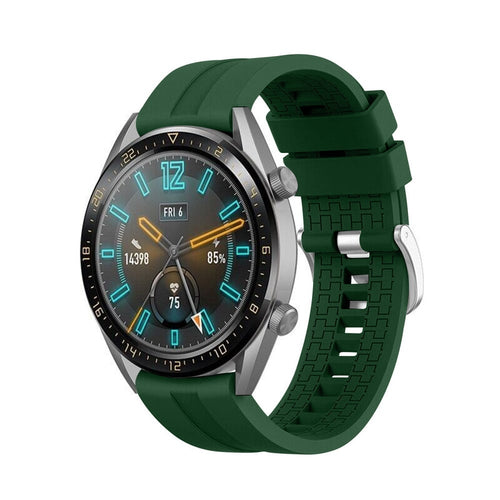 Huawei Watch GT 6 Pro - 46mm Extreme Silicone Strap (Army Green)