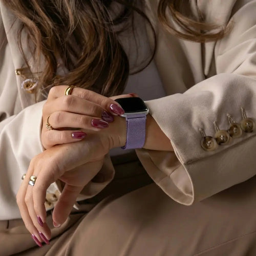 Fitbit Versa-Versa 2 Milanese Strap (Lilac)