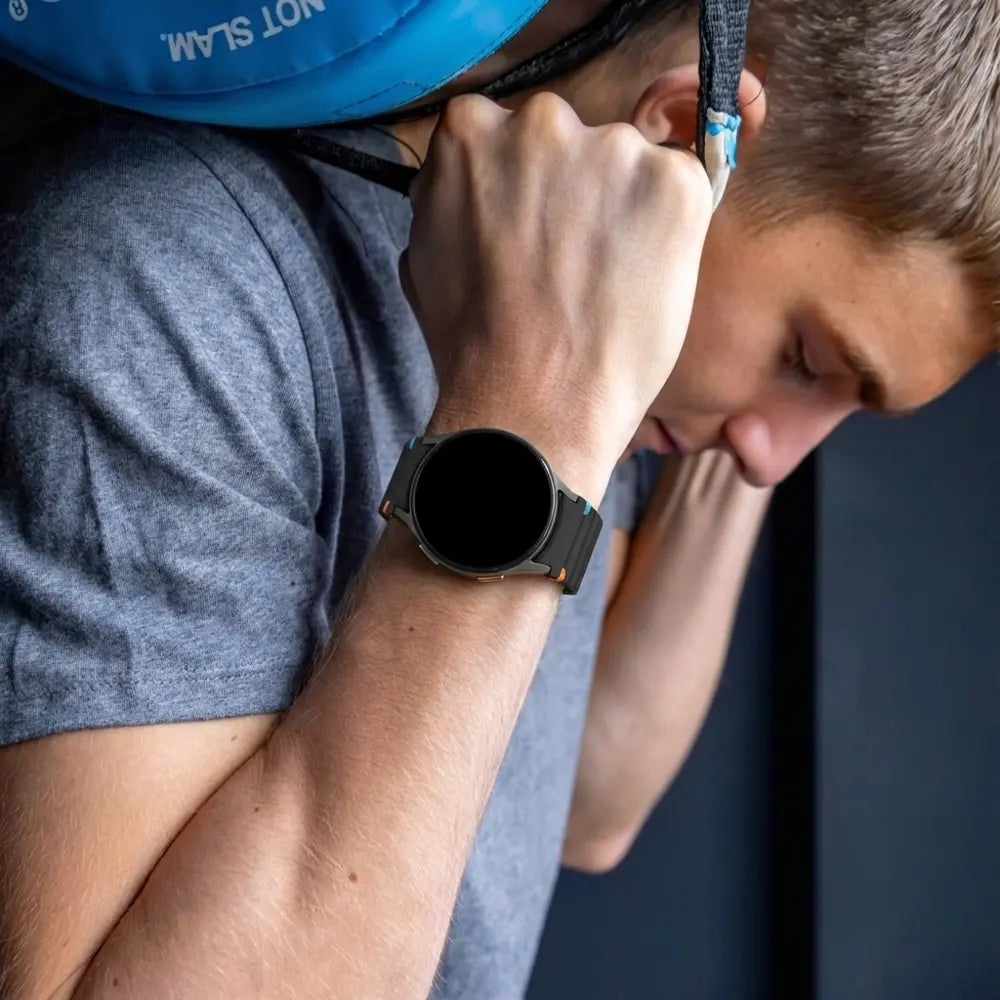 Bandz Samsung Galaxy Watch 5 Pro Wave Strap 'Easy Fit' (Black)