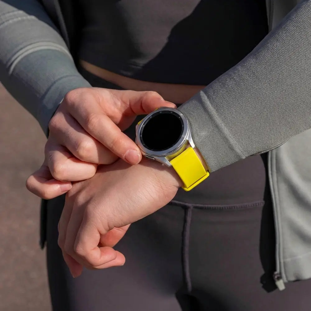 Polar Ignite 3 Silicone Strap (Yellow)