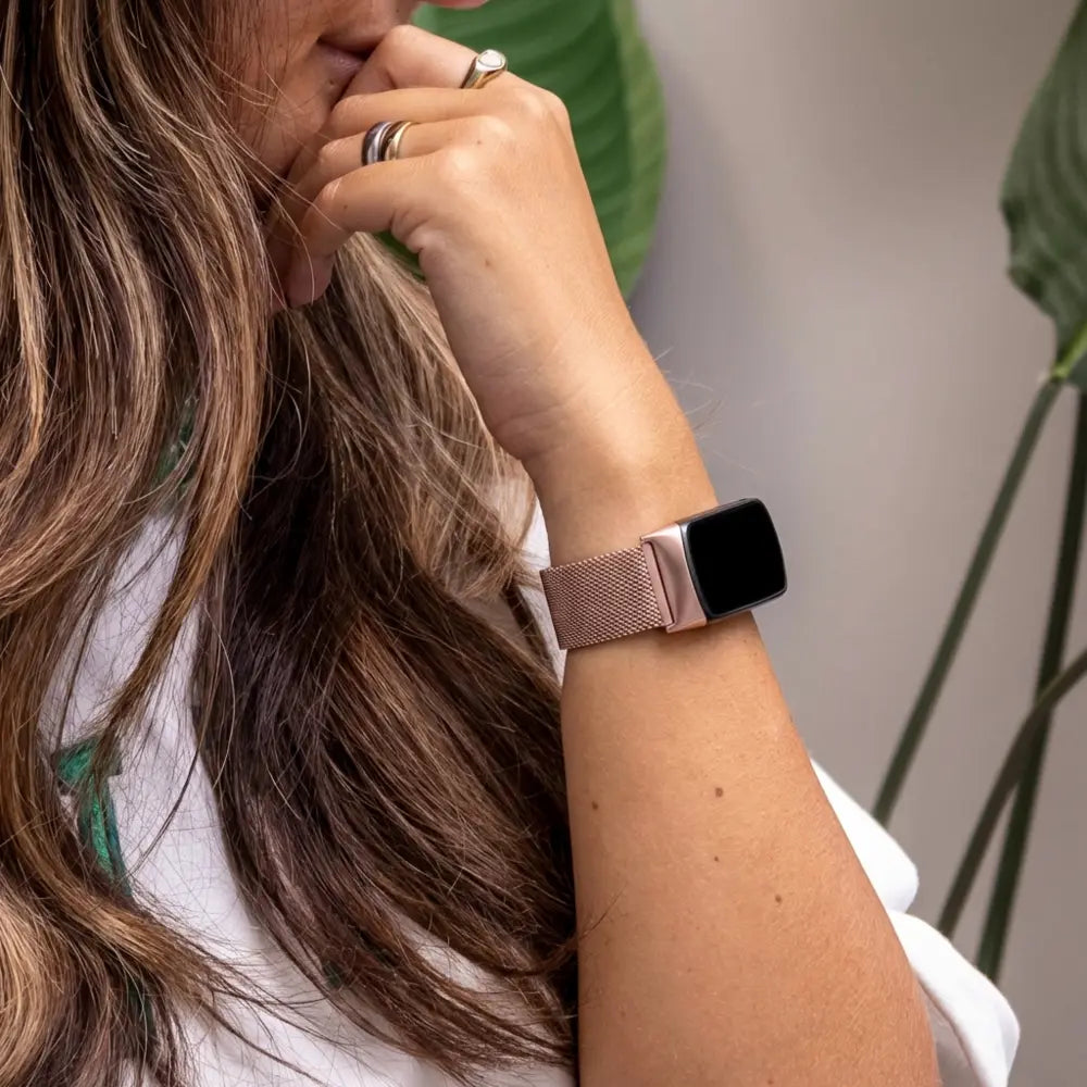 Fitbit Charge 6 Milanese band (rosé pink)
