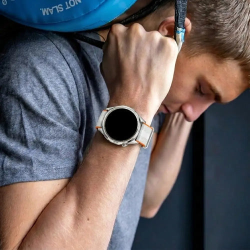 Samsung Galaxy Watch 7 - 40mm Silicone Active Strap (White)