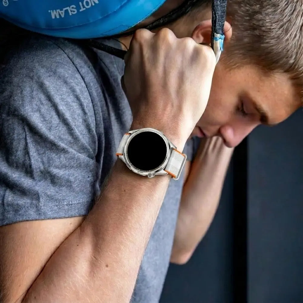 Samsung Galaxy Watch 7 - 40mm Silicone Active Strap (White)