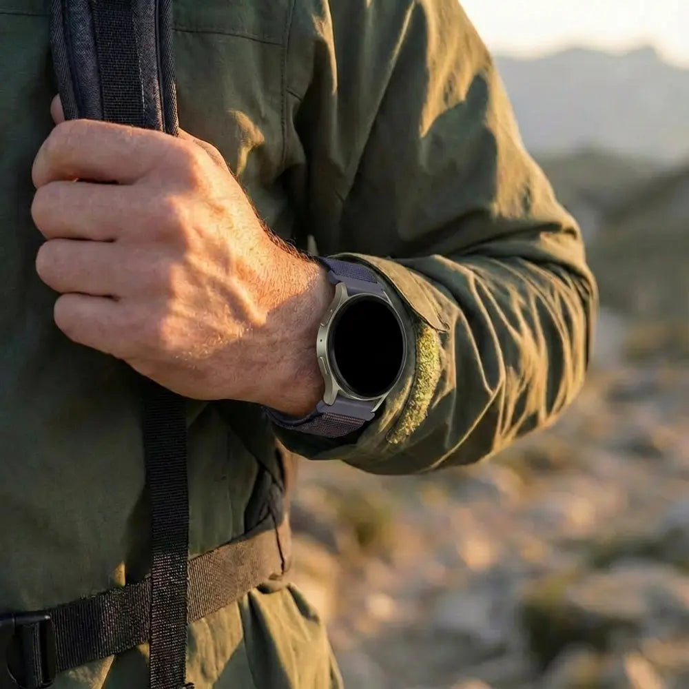 Bandz Xiaomi Amazfit GTS Alpine Nylon Strap (Indigo)