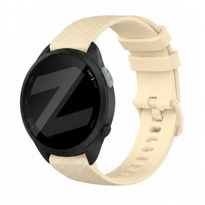 Bandz Garmin Forerunner 165 Silicone Strap 'Premium' (Beige)