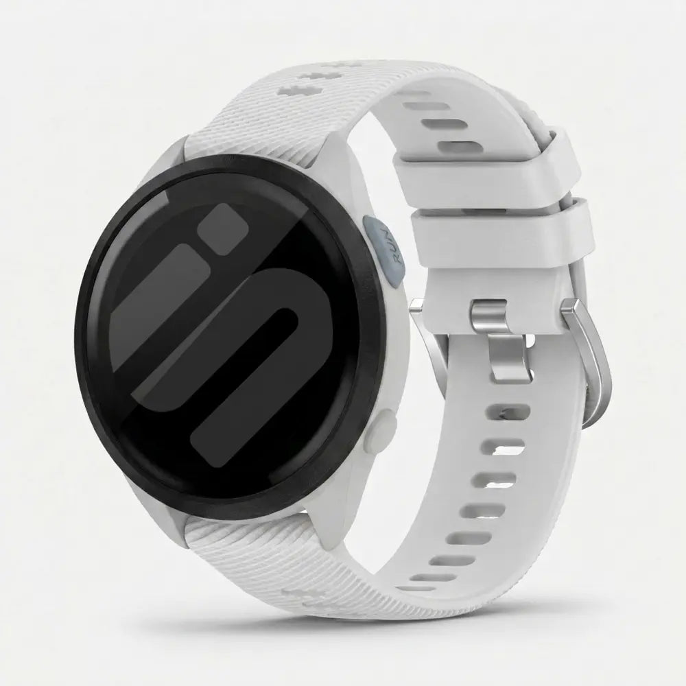 Garmin Forerunner 165 Silicone Strap (White)