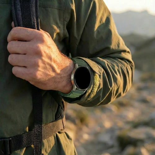 Bandz Polar Ignite 2 Alpine Nylon Strap (Army Green)