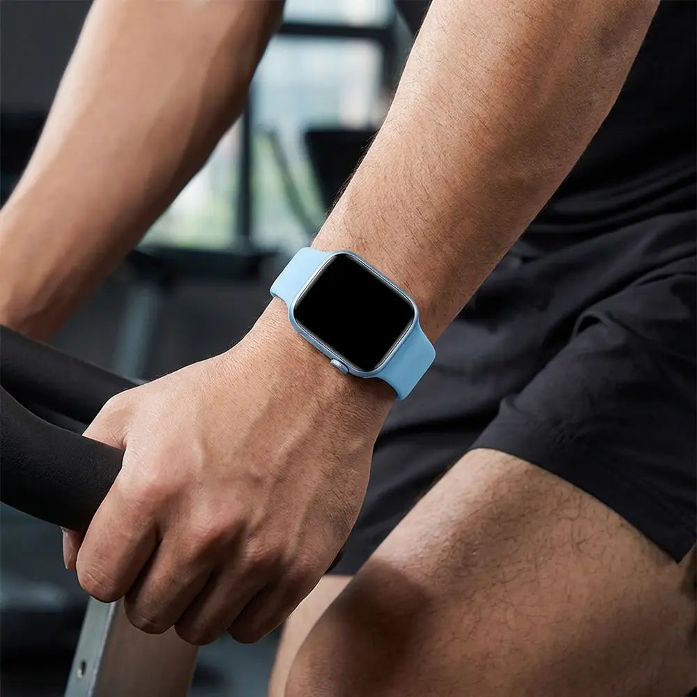 Apple Watch sport bandje (aqua blauw)