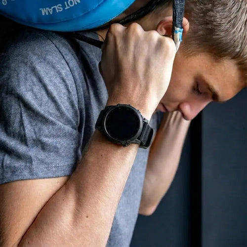 Garmin Fenix 7 Hybrid Nylon Strap (Black)