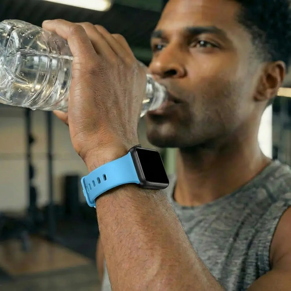 Huawei Watch Fit 2 Silicone Strap (Light Blue)